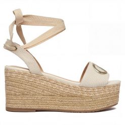 Espadryle Liu Jo. Białe espadryle damskie Liu Jo, bez wzorów, bez obcasa. Za 419.99 zł.