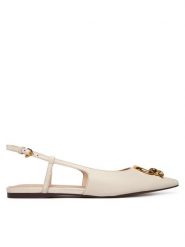 Coccinelle Baleriny C-Me E4 SB3 21 02 01 Biały. Białe balerinki damskie Coccinelle, bez wzorów, ze skóry. Za 849.99 zł.