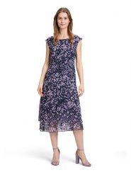 BETTY & CO Sukienka w kolorze granatowo-fioletowym rozmiar: 38. Niebieskie sukienki damskie Betty & Co, bez wzorów, bez ramiączek. Za 144.95 zł.