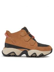 Sorel Sneakersy Kinetic™ Impact Caribou Wp NL5039-253 Brązowy. Brązowe obuwie sportowe damskie Sorel, ze skóry, bez zapięcia. W wyprzedaży za 419.99 zł.