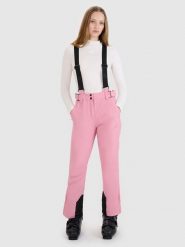 4F Spodnie narciarskie w kolorze jasnoróżowym rozmiar: S. Różowe spodnie sportowe damskie 4F, m, bez wzorów, narciarskie. Za 227.85 zł.