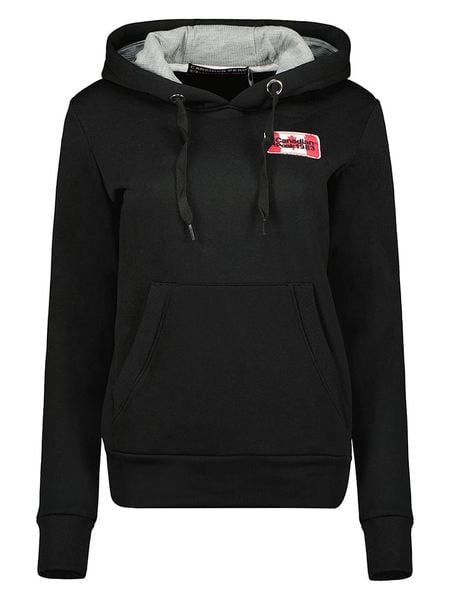 Canadian Peak Bluza "Genifeak" w kolorze czarnym rozmiar: XXL. Czarne bluzy damskie Canadian Peak, xxl, bez wzorów, z kapturem. Za 74.81 zł.