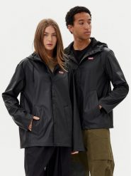 Hunter Kurtka przeciwdeszczowa Izzy Unisex HARU0012251 Czarny Regular Fit. Czarne kurtki damskie Hunter, xs, bez wzorów, z syntetyku, bez kaptura. Za 389.99 zł.
