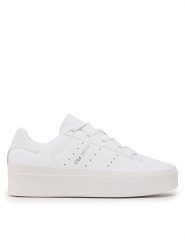 Adidas Sneakersy Stan Smith Bonega Shoes IE4758 Biały. Białe obuwie sportowe damskie Adidas, ze skóry, bez zapięcia. Za 369.99 zł.