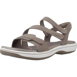 Sandały SKECHERS BAYSHORE Brązowy. Brązowe sandały damskie Skechers, bez wzorów, z syntetyku, bez obcasa, bez zapięcia. Za 224.99 zł.