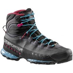 Buty trekkingowe damskie La Sportiva TXS GTX. Szare obuwie trekkingowe damskie La Sportiva, bez zapięcia. Za 891.99 zł.