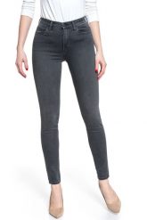 WRANGLER HIGH RISE SKINNY SOFT GREY W27HUR19L 112128131. Szare rurki damskie Wrangler, bez wzorów, z jeansu. Za 199.99 zł.
