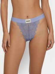 HUGO Stringi 50535036 Fioletowy. Fioletowe stringi Hugo, bez wzorów, z syntetyku. Za 109.99 zł.