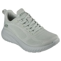 Adidasy Skechers Bobs Squad Chaos-Face Off, Kobiety. Zielone obuwie sportowe damskie Skechers, z materiału, bez zapięcia, trekkingowe, Skechers Sport. Za 249.99 zł.