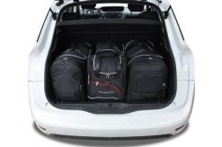 Torby Do Bagażnika Citroen C4 Picasso 2013-2018 4Szt Kjust. Czarne torby podróżne KJUST, bez wzorów, z kauczuku. Za 1,233.00 zł.