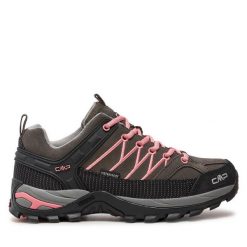 Trekkingi CMP. Szare obuwie sportowe casual damskie CMP, bez zapięcia. Za 309.99 zł.