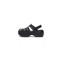 Sandały Dla Kobiet Crocs Stomp Fisherman Sandal. Białe sandały damskie Crocs, bez wzorów, z materiału, bez obcasa, na platformie, bez zapięcia. Za 230.99 zł.
