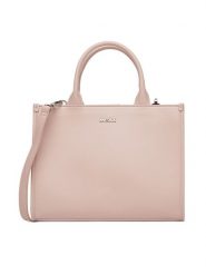 MEXX Torebka MEXX-S-002-07 Różowy. Czerwone kuferki damskie Mexx, bez wzorów, ze skóry, bez dodatków. Za 189.99 zł.