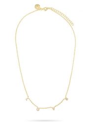 Tamaris Naszyjnik z cyrkoniami - dł. 45 cm rozmiar: onesize. Naszyjniki damskie Tamaris, z cyrkonią, srebrne. Za 130.99 zł.