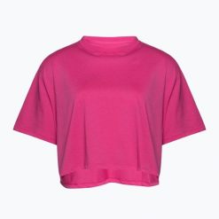 Koszulka treningowa damska Under Armour Campus Boxy Crop. Czerwone koszulki damskie Under Armour, xl, bez wzorów, bez kołnierzyka, bez ramiączek. Za 109.99 zł.