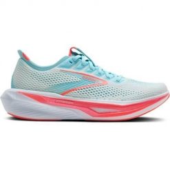 Buty do biegania damskie Brooks Hyperion 3. Niebieskie obuwie sportowe damskie Brooks, bez zapięcia, do biegania. Za 873.00 zł.