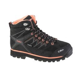 Buty trekkingowe damskie, CMP Moon Mid. Czarne obuwie trekkingowe damskie CMP, z materiału, bez zapięcia. Za 814.00 zł.