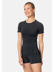 Odlo Podkoszulek funkcyjny "Performance Light" w kolorze czarnym rozmiar: S. Czarne koszulki sportowe damskie ODLO, s, bez wzorów, z materiału, bez ramiączek, outdoorowe. Za 143.90 zł.