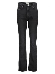 Gina Tricot Dżinsy - Skinny fit - w kolorze czarnym rozmiar: 36. Czarne jeansy damskie Gina Tricot, z podwyższonym stanem. Za 48.16 zł.