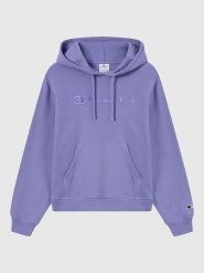 Champion Bluza w kolorze fioletowym rozmiar: S. Różowe bluzy damskie Champion, s, bez wzorów, z bawełny, z kapturem. Za 166.88 zł.