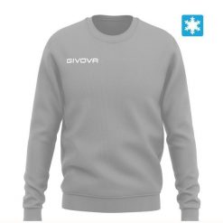 Bluza Givova Felpa Szara 2XL. Szare bluzy damskie Givova, na zimę, m, bez wzorów, z bawełny, bez kaptura. Za 95.17 zł.