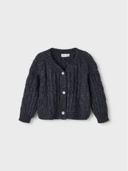 NAME IT Kardigan 13207090 Granatowy Regular Fit. Niebieskie swetry dziewczęce Name it, bez wzorów, z syntetyku, bez kołnierzyka, bez ramiączek. Za 149.99 zł.