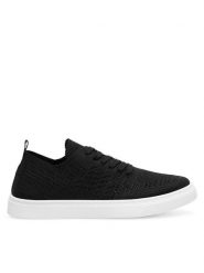 Jenny Fairy Sneakersy WFA0610-1 Czarny. Czarne obuwie sportowe damskie Jenny Fairy, z materiału, bez zapięcia. Za 69.99 zł.
