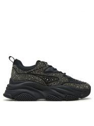 Steve Madden Sneakersy Privy SM19000082 Czarny. Czarne obuwie sportowe damskie Steve Madden, z materiału, bez zapięcia. Za 369.99 zł.