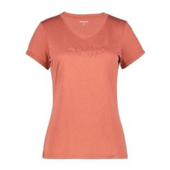 Koszulka damska Icepeak Burnham. Czerwone bluzki damskie Icepeak, bez wzorów, casualowe, bez kołnierzyka, bez ramiączek. Za 188.50 zł.