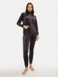 Selmark Piżama P9074 Szary Regular Fit. Szare piżamy damskie Selmark, bez wzorów, z syntetyku, bez ramiączek. Za 259.99 zł.