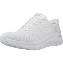 Buty SKECHERS ARCH FIT 2.0 SLIP-INS Biały. Białe obuwie sportowe damskie Skechers, bez zapięcia, do biegania, Skechers Sport. Za 491.50 zł.
