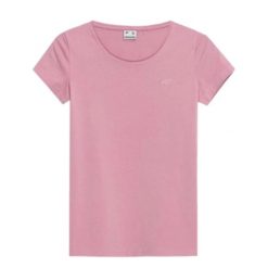 Koszulka Damska 4F. Czerwone koszulki damskie 4F, bez wzorów, bez kołnierzyka, bez ramiączek. Za 66.99 zł.