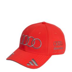 Czapka Audi Revolut F1 Team Gabriel Bortoleto. Czerwone czapki z daszkiem damskie Adidas, bez wzorów, z materiału. Za 239.00 zł.