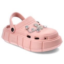 Różowe Klapki Armodo Modne Buty Na Lato. Czerwone klapki damskie Armodo, bez wzorów, bez obcasa, bez zapięcia. Za 85.00 zł.