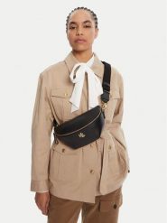 Lauren Ralph Lauren Saszetka nerka 431934832003 Czarny. Czarne nerki i saszetki damskie Lauren Ralph Lauren, ze skóry, bez dodatków. Za 1,169.00 zł.