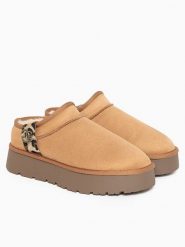 Blackfield Kapcie "Edila" w kolorze jasnobrązowym rozmiar: 39. Brązowe kapcie damskie Blackfield. Za 165.31 zł.