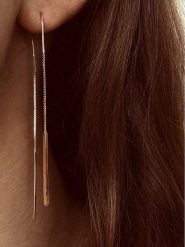 DI GIORGIO Pozłacane kolczyki z kamieniami szlachetnymi rozmiar: onesize. Czerwone kolczyki damskie DI GIORGIO, pozłacane. Za 147.91 zł.