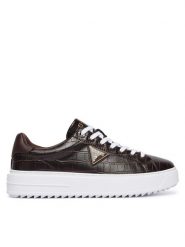 Guess Sneakersy FLFD15 PEL12 Brązowy. Brązowe obuwie sportowe damskie Guess, ze skóry, bez zapięcia. Za 469.99 zł.