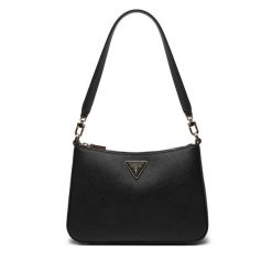Torebka Guess. Czarne torebki klasyczne damskie Guess, bez dodatków. Za 289.99 zł.