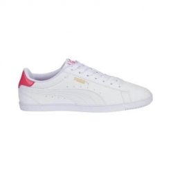 Buty do chodzenia damskie Puma Vikky Lopro. Białe obuwie sportowe damskie Puma, z gumy, bez zapięcia, do biegania, Puma Vikky. Za 281.00 zł.