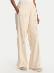 Kappa Spodnie dresowe Banda Malorie 37256WW Écru Regular Fit. Spodnie dresowe damskie Kappa, s, bez wzorów, z bawełny. Za 249.99 zł.