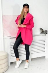 Bluza z krótkim suwakiem fuksja. Czerwone bluzy damskie KESI, l, bez wzorów, z bawełny, bez kaptura. Za 355.46 zł.