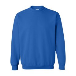 Bluza Rozpinana Z Grubej Mieszanki Dla Dorosłych Unisex. Niebieskie bluzy damskie GILDAN, m, bez wzorów, z bawełny, bez kaptura. Za 68.99 zł.