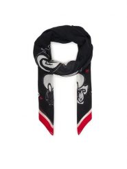 KARL LAGERFELD Szal B1W33106 Czarny. Czarne szaliki damskie KARL LAGERFELD, bez wzorów. Za 429.99 zł.