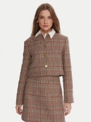 Tommy Hilfiger Marynarka WW0WW46752 Beżowy Regular Fit. Brązowe marynarki i żakiety damskie Tommy Hilfiger, bez wzorów, z syntetyku. Za 1,199.00 zł.
