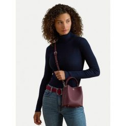 Torebka LAUREN RALPH LAUREN. Czerwone torebki klasyczne damskie Lauren Ralph Lauren, bez dodatków. Za 1,199.00 zł.
