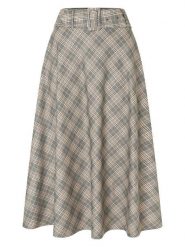 More & More Spódnica w kolorze beżowo-szarym rozmiar: 32. Brązowe spódnice damskie More & More, bez wzorów, z tkaniny, midi. Za 130.99 zł.