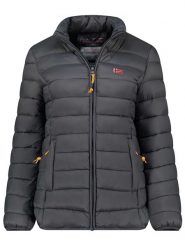 Geographical Norway Kurtka pikowana "Atikolor" w kolorze antracytowym rozmiar: L. Czarne kurtki damskie Geographical Norway, l, bez wzorów, bez kaptura. Za 201.08 zł.