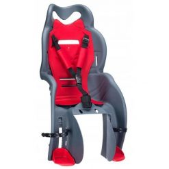Fotelik rowerowy dziecięcy HTP Design Sanbas clamp mocowany na bagażnik. Szare foteliki rowerowe HTP DESIGN. Za 149.00 zł.
