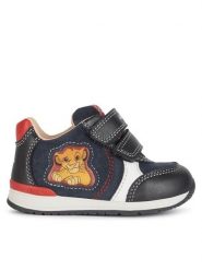 Geox Sneakersy B Rishon B. C B260RC 08522 C4075 Granatowy. Niebieskie buty sportowe chłopięce Geox, ze skóry, bez zapięcia. Za 169.99 zł.